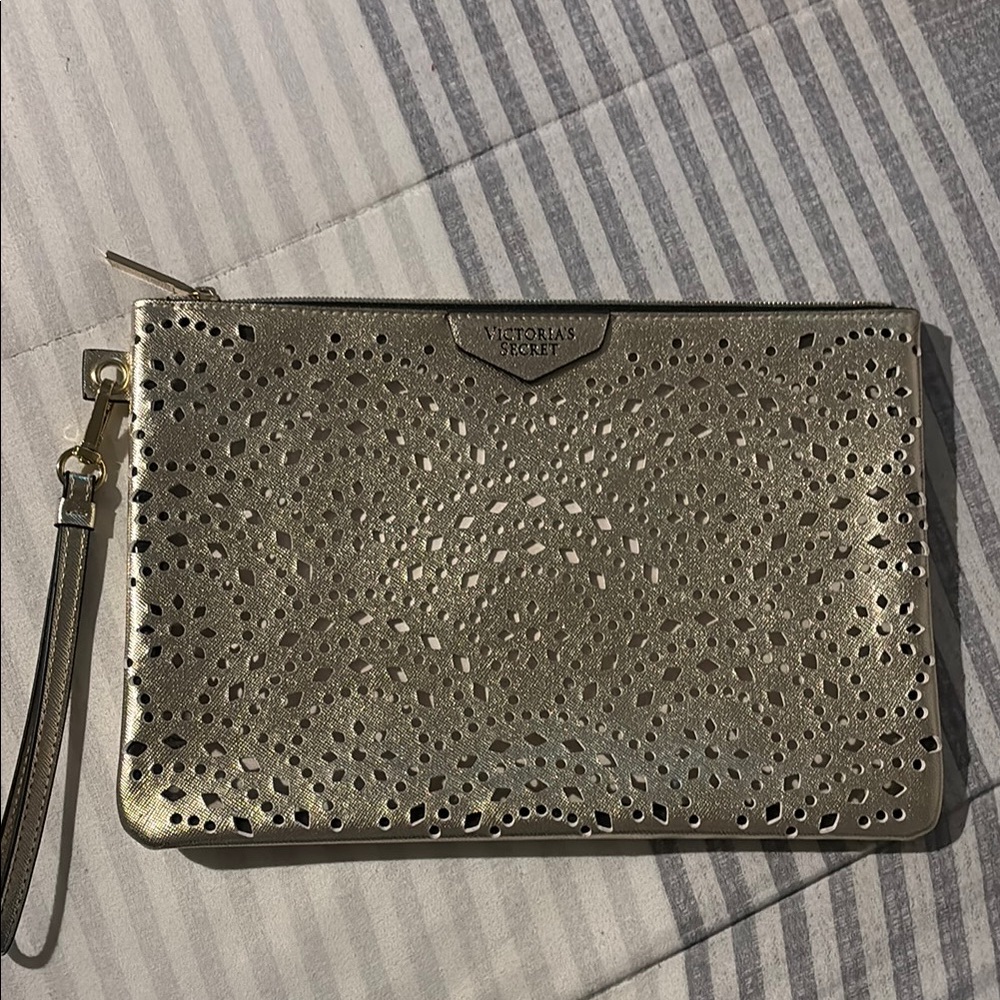 Victoria's Secret Gold Wristlet